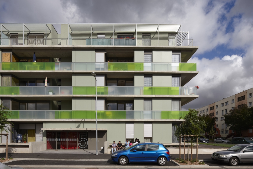 margerie & pasquet - Phénix Caen - façade Michel Crépeau