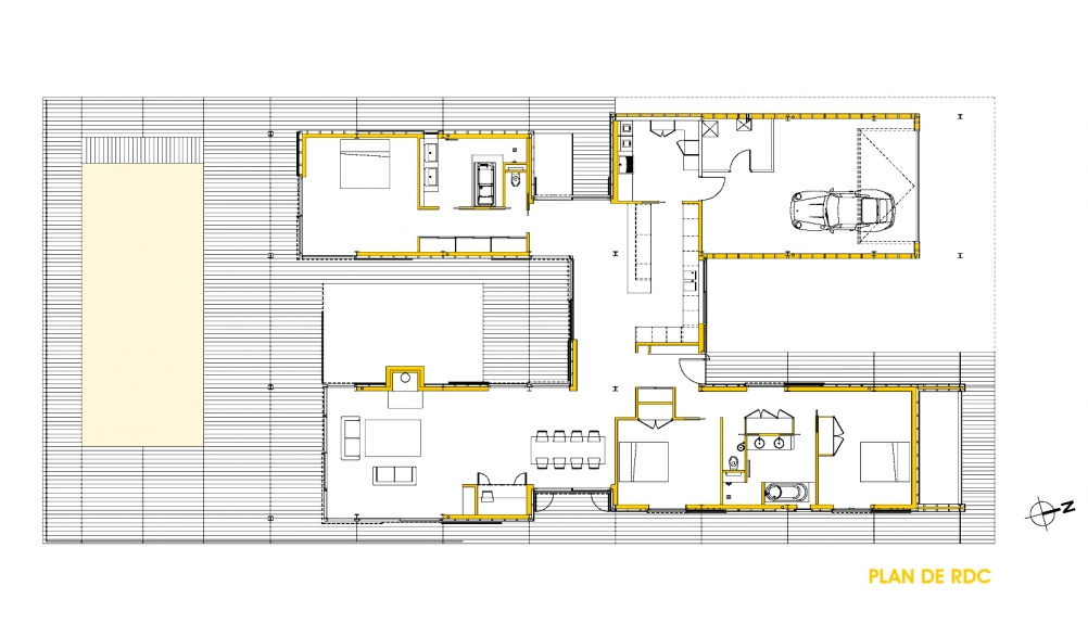 margerie & pasquet - Maison W - plan