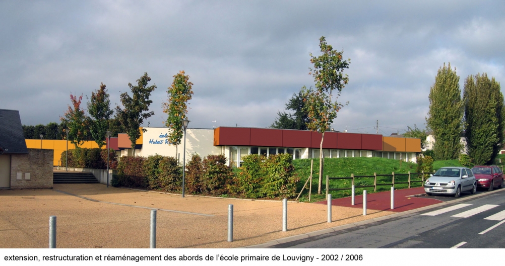 margerie & pasquet - extension l’école de Louvigny - 2002 / 2006 