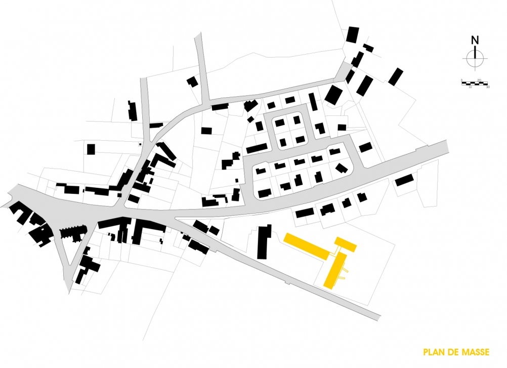 margerie & pasquet - Pervenchères - plan masse