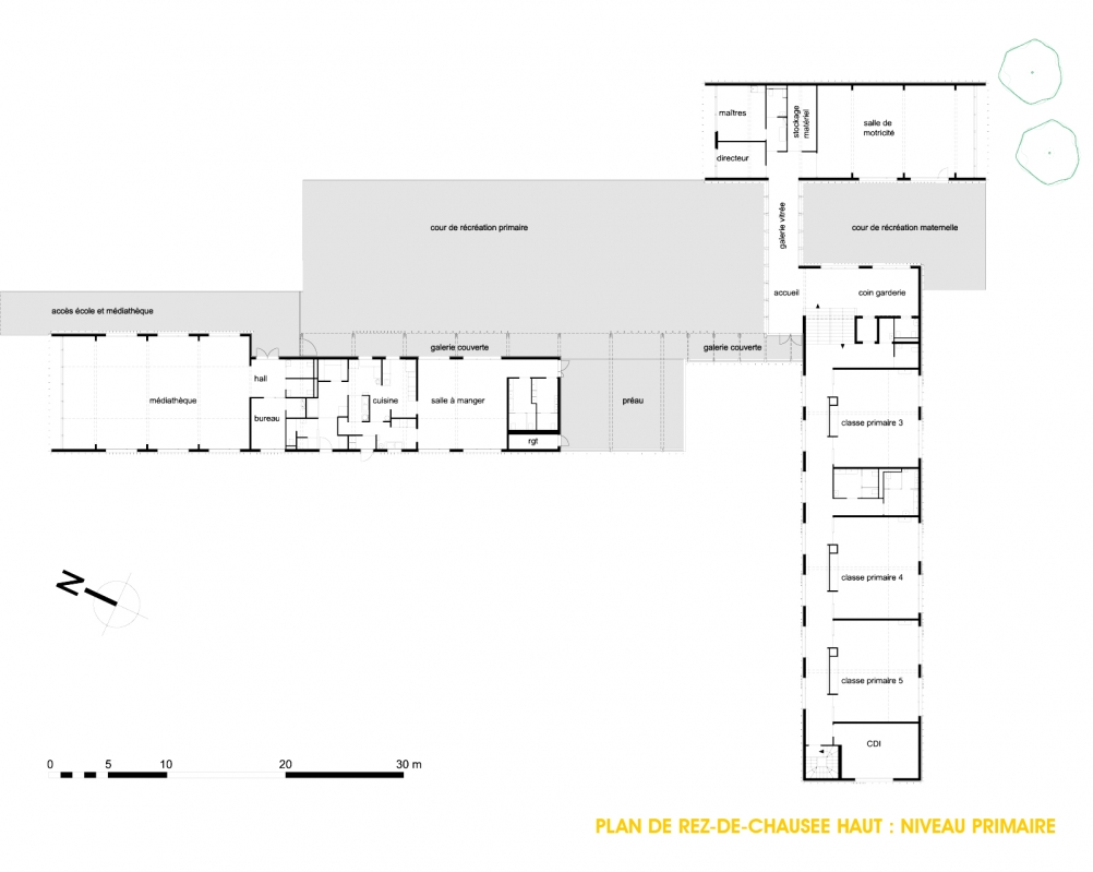 margerie & pasquet - Pervenchères - plan RDC