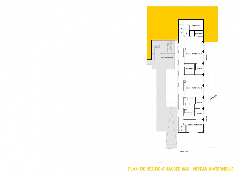 margerie & pasquet - Pervenchères - plan R-1