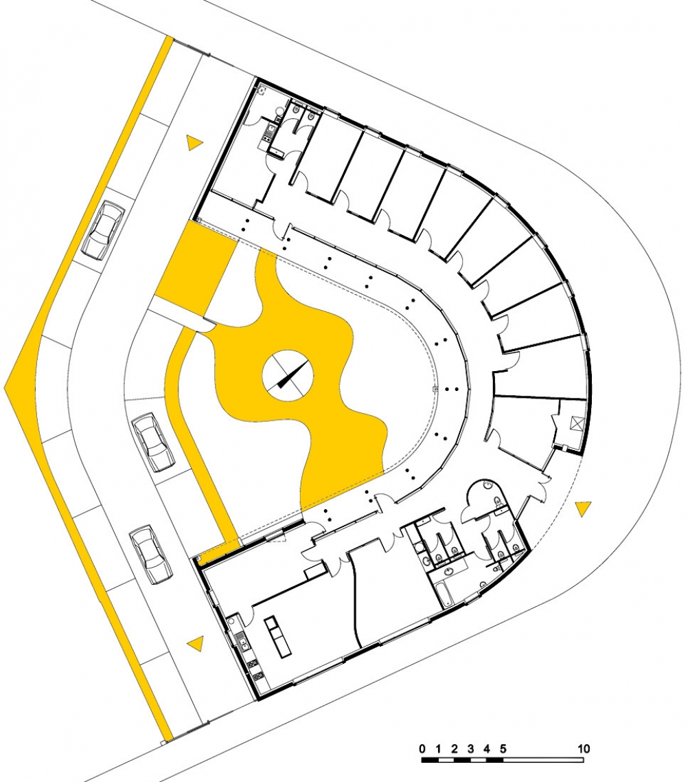 margerie & pasquet - plan - maison de la parentalité