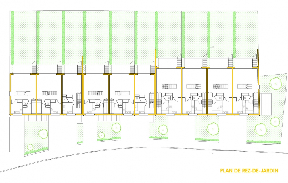 margerie & pasquet - Amiens Signoret - plan rez de jardin