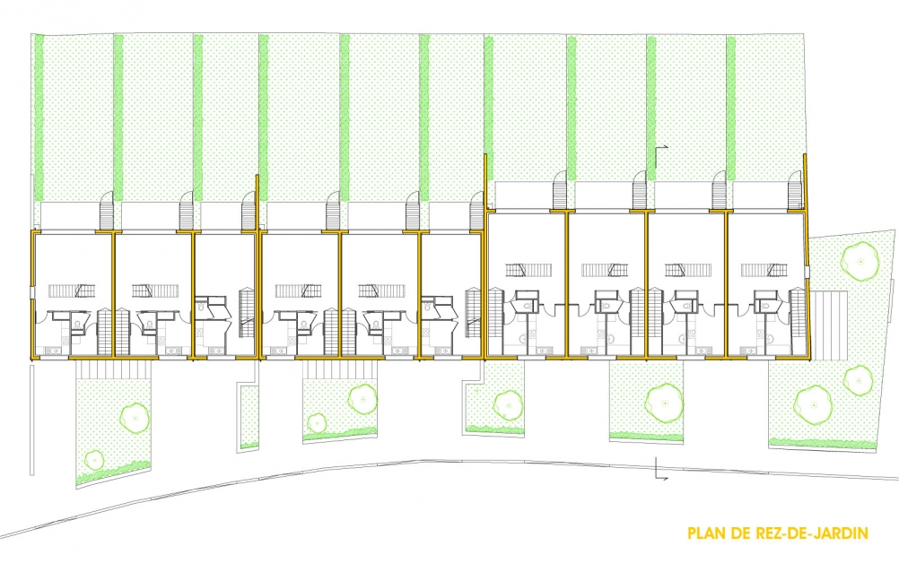 margerie & pasquet - Amiens Signoret - plan rez de jardin